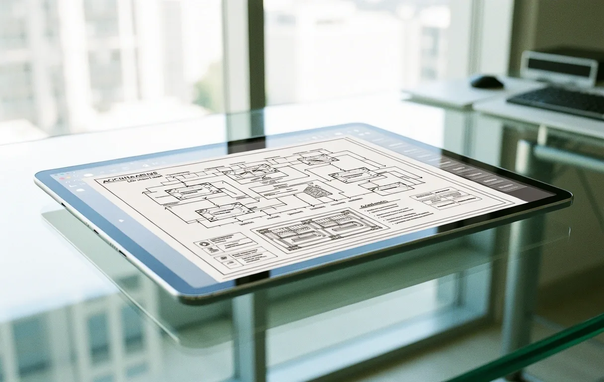 Blueprint Plate