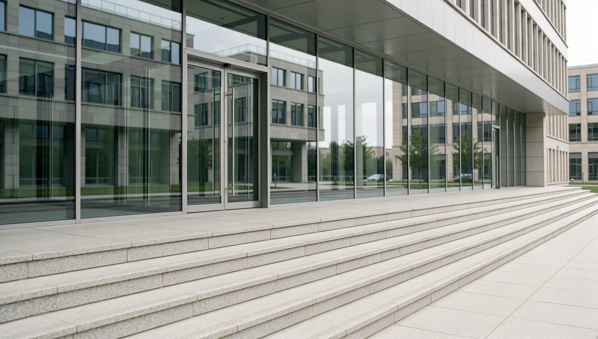 Institutional architecture showing stability and structure